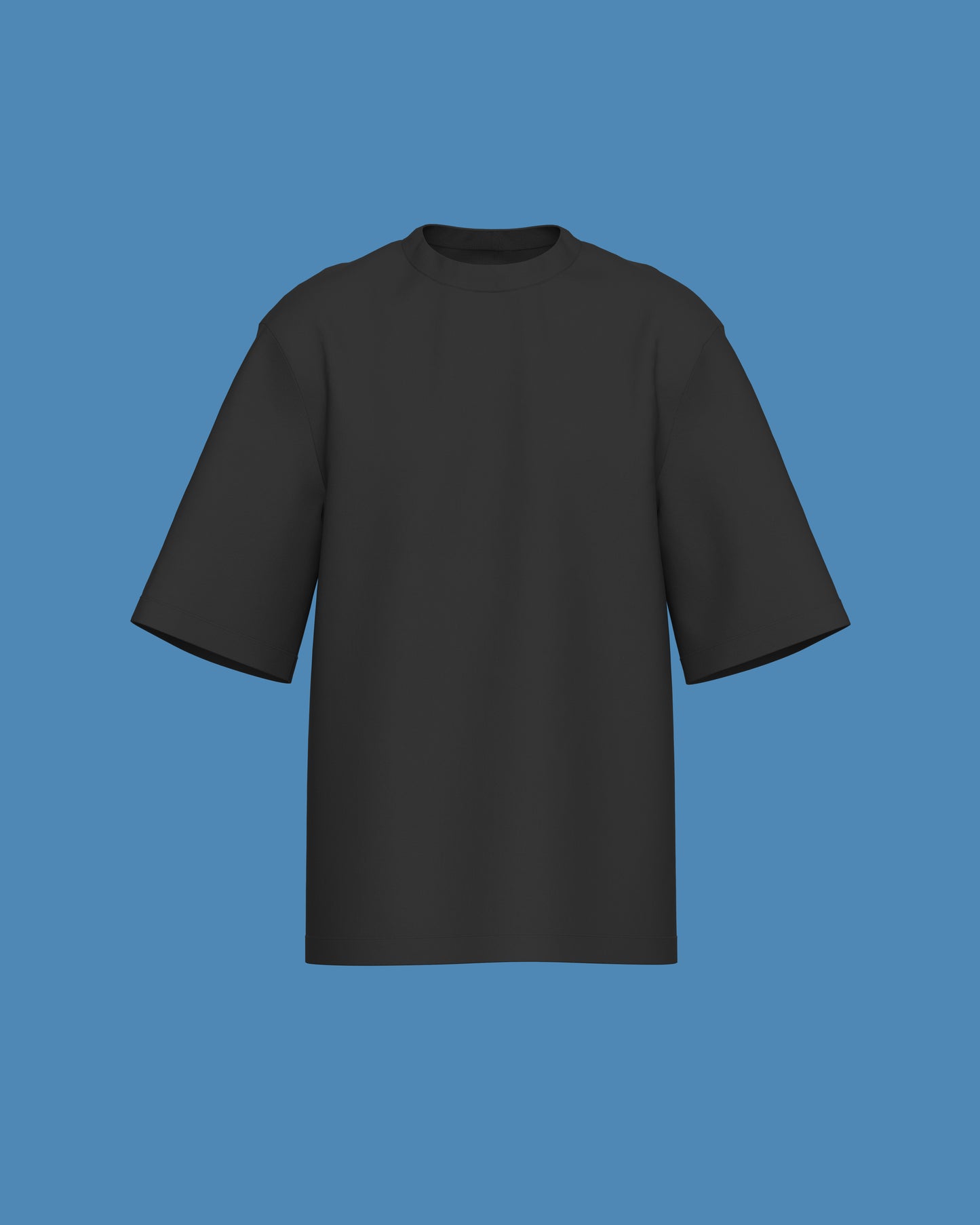 T-shirt oversize Black
