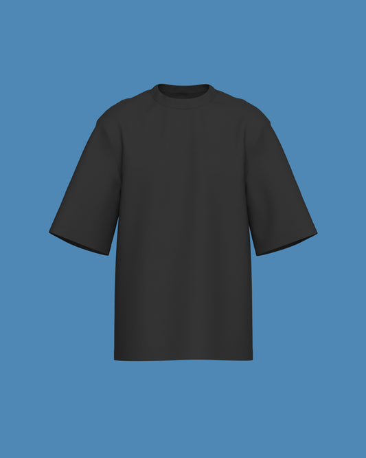 T-shirt oversize Black